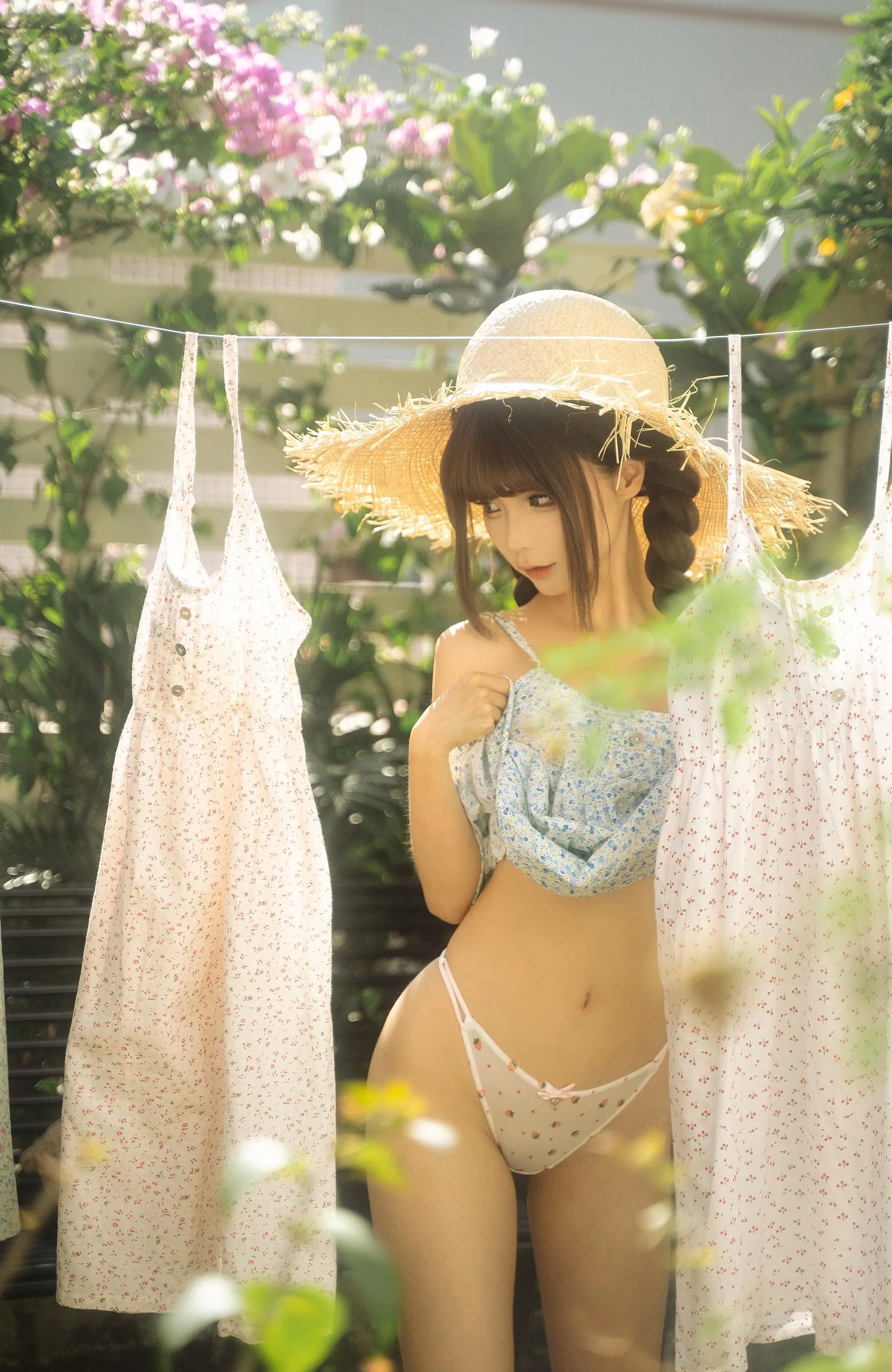 蠢沫沫 – NO.259 《晾衣服》 [88P]插图9